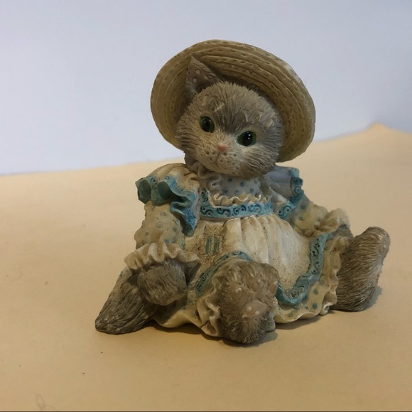 Rare vintage 1993 calico kittens figure - Picture 5 of 6